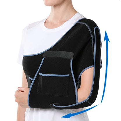 Shoulder Immobilizer for Injury Recovery – Adjustable Sling for Comfort