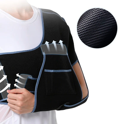 Shoulder Immobilizer for Injury Recovery – Adjustable Sling for Comfort