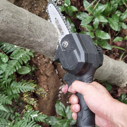 Mini Electric Chainsaw for Wood & Tree Cutting | Portable Garden Saw