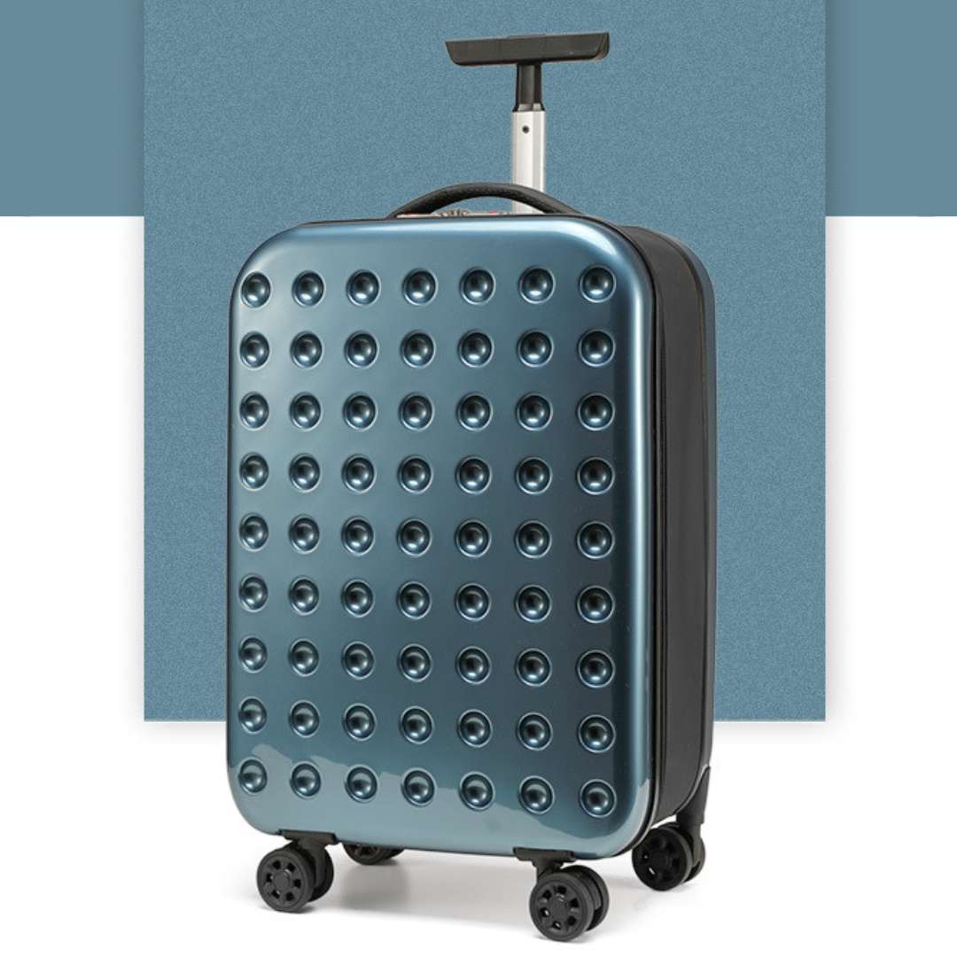 Lightweight Foldable Luggage – 4-Wheel Cabin Suitcase for Easy Travel