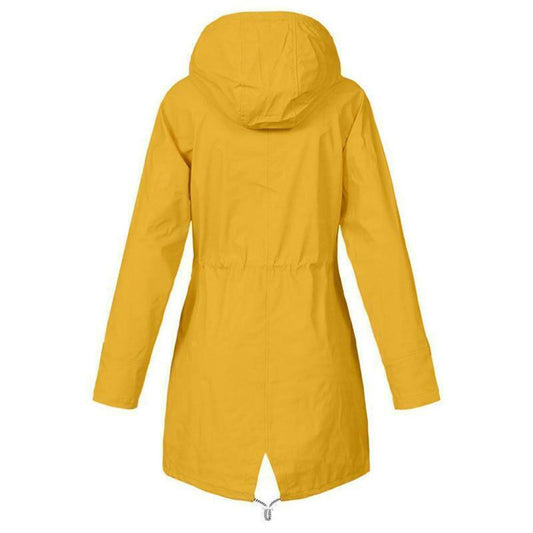 RainGuard™ | Women's Classic Raincoat | Waterproof, Lightweight Design & Adjustable Hood