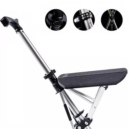 Walking Cane with Foldable Seat – Multi-Function Folding Stick Chair for Comfortable Support and Rest