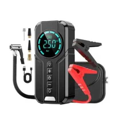 Portable Jump Starter with Air Compressor - Battery Pack to Jump Start a Car Power Bank