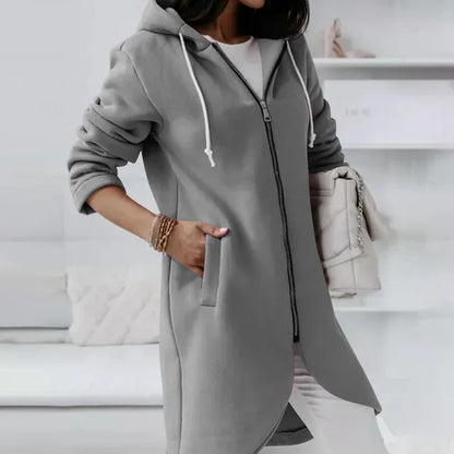 Hoodie Lila™ | Women's Soft Hooded Jacket | Cozy Fabric, Functional Pockets & Relaxed Fit