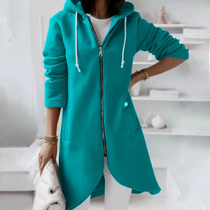 Hoodie Lila™ | Women's Soft Hooded Jacket | Cozy Fabric, Functional Pockets & Relaxed Fit
