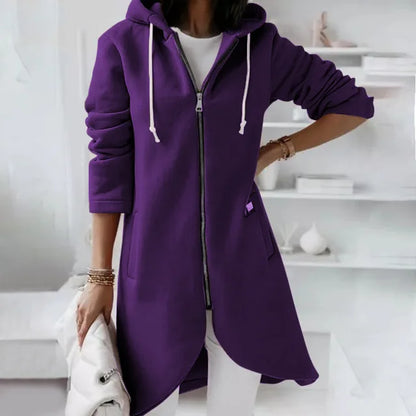 Hoodie Lila™ | Women's Soft Hooded Jacket | Cozy Fabric, Functional Pockets & Relaxed Fit