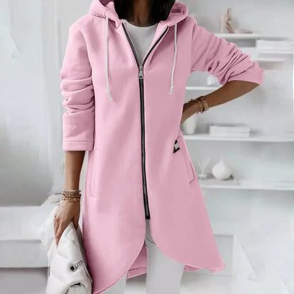 Hoodie Lila™ | Women's Soft Hooded Jacket | Cozy Fabric, Functional Pockets & Relaxed Fit
