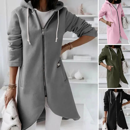 Hoodie Lila™ | Women's Soft Hooded Jacket | Cozy Fabric, Functional Pockets & Relaxed Fit