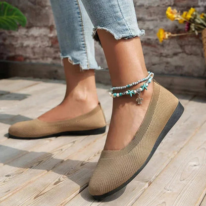 B&S | Orthopaedic & Breathable Flat Loafers for Women – Comfortable Sandals for All-Day Wear