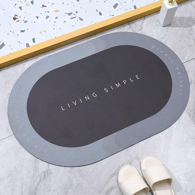 High-Absorbency Non-Slip Bathroom Floor Mat | Floor Protection