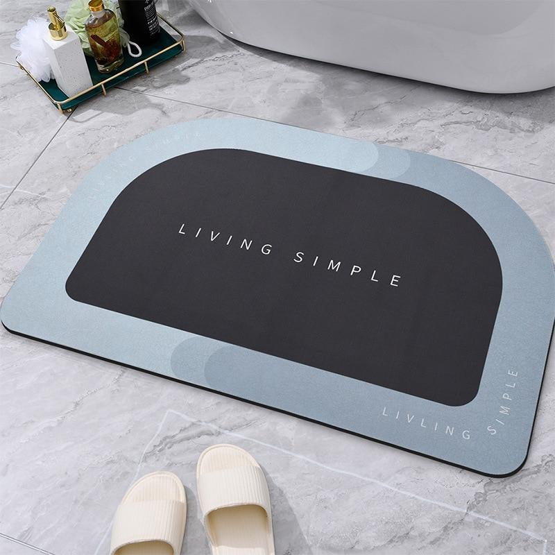 High-Absorbency Non-Slip Bathroom Floor Mat | Floor Protection