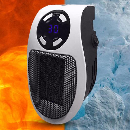 Compact Plug-In Heater | Small, Plug-In, and Energy Efficient for Room Heating | Efficient Ceramic Heater for Quick, Quiet Room Heating