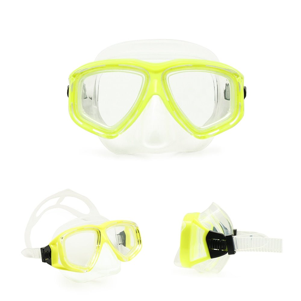 Diving Snorkel Mask with Prescription Lenses - Explore the Depths