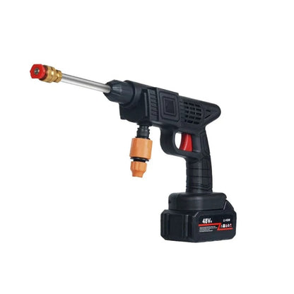 Portable Jet Washer: Cordless High-Pressure Spray Water Gun Set with Tool Box