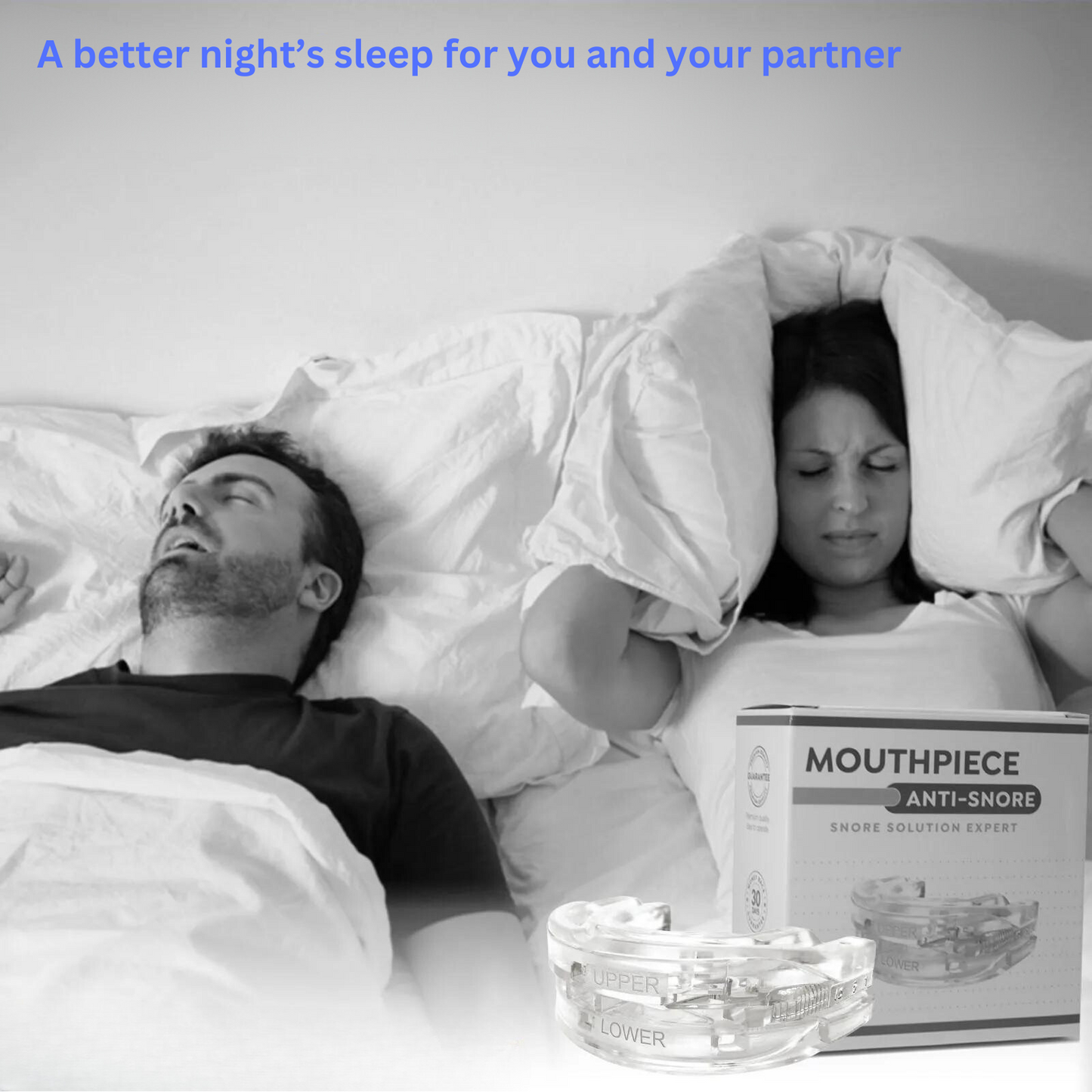 Mouthpiece for Sleep Apnea - Improve Breathing and Reduce Snoring