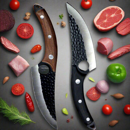 Japanese Kitchen Knife – Versatile Sharp Boning & Chef Knife with Leather Bag for Professional Use