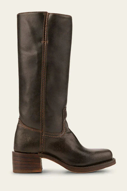 Leather Women's Boots with Comfortable Fit - Ideal for Everyday Wear