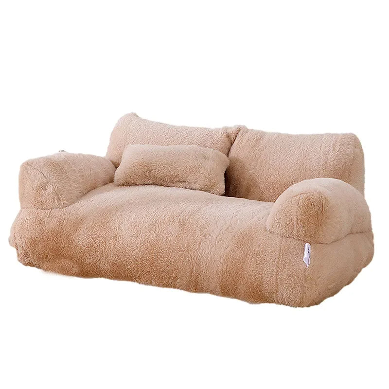 Big Dog Sofa Bed – Fluffy and Comfortable Couch for Large Dogs, Ideal for Relaxation