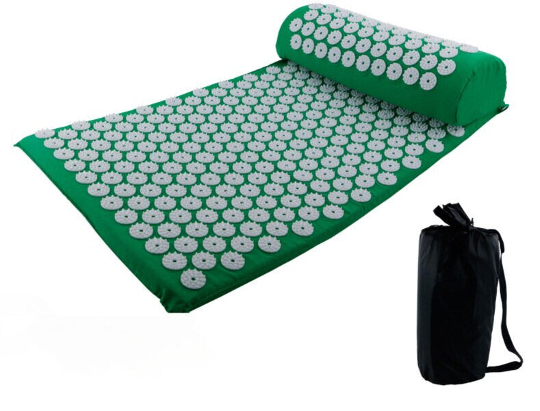 Acupressure Mat & Pillow Set – Spike Massage Pad for Pain Relief & Relaxation