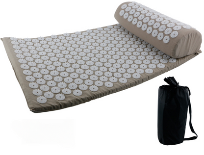 Acupressure Mat & Pillow Set – Spike Massage Pad for Pain Relief & Relaxation