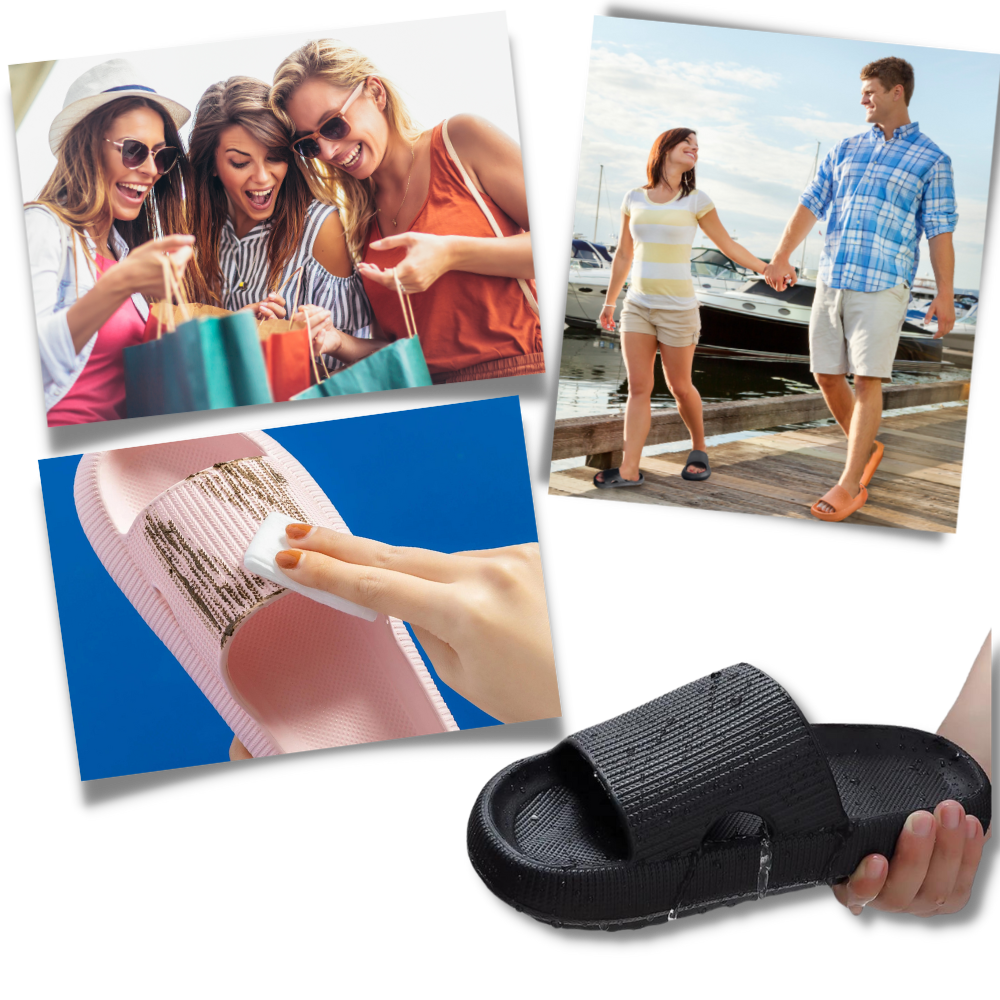 Colorful Summer Orthopedic Sandals – Cloud Sliders for Comfortable & Supportive All-Day Wear