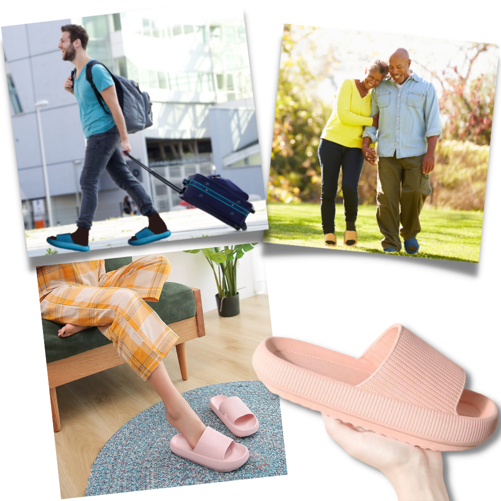 Colorful Summer Orthopedic Sandals – Cloud Sliders for Comfortable & Supportive All-Day Wear