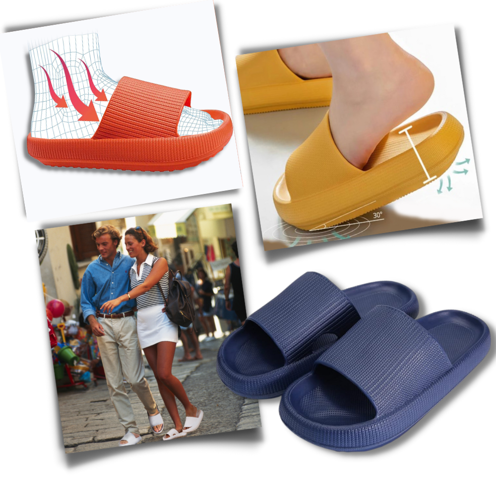 Colorful Summer Orthopedic Sandals – Cloud Sliders for Comfortable & Supportive All-Day Wear