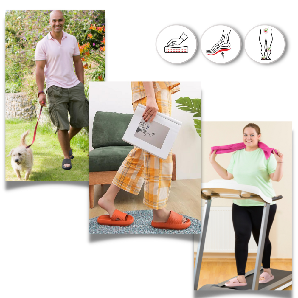 Colorful Summer Orthopedic Sandals – Cloud Sliders for Comfortable & Supportive All-Day Wear