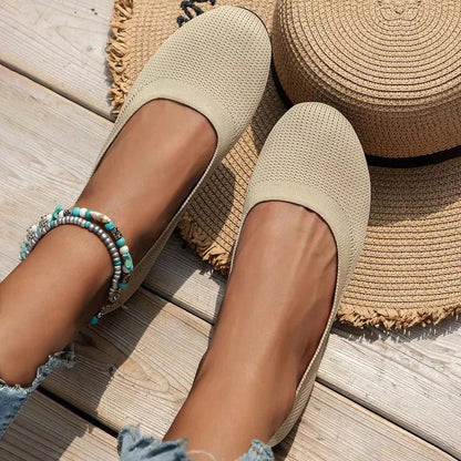 B&S | Orthopaedic & Breathable Flat Loafers for Women – Comfortable Sandals for All-Day Wear