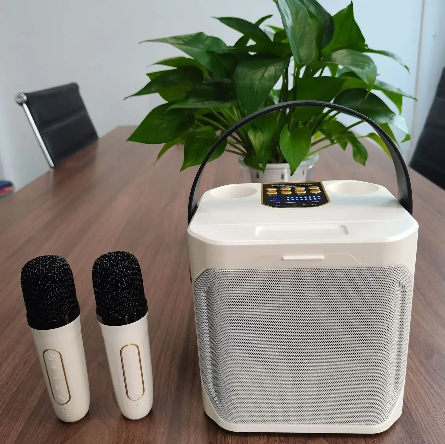 Portable Karaoke Machine - High-Power Bluetooth Speaker for Singing