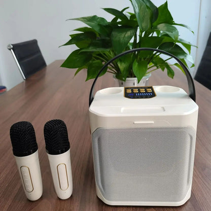 Portable Karaoke Machine - High-Power Bluetooth Speaker for Singing