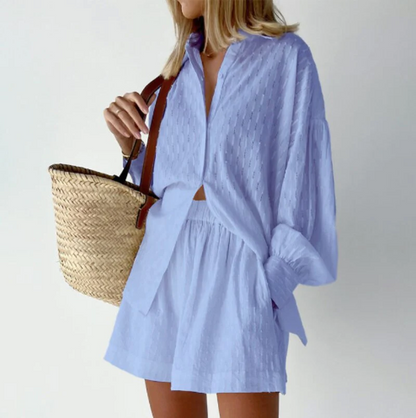 Summer Aura™ | Women's Stylish Summer Set | Lightweight Fabric, Trendy Design & Comfortable Fit