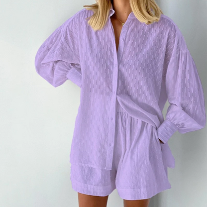 Summer Aura™ | Women's Stylish Summer Set | Lightweight Fabric, Trendy Design & Comfortable Fit