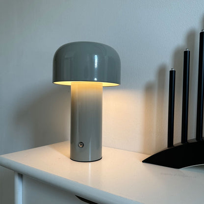 Stylish Rechargeable Mushroom Lamp - Modern Bedside Lighting