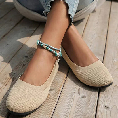 B&S | Orthopaedic & Breathable Flat Loafers for Women – Comfortable Sandals for All-Day Wear