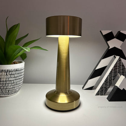 Rechargeable Minimalist Table Lamp - Modern Cordless Design