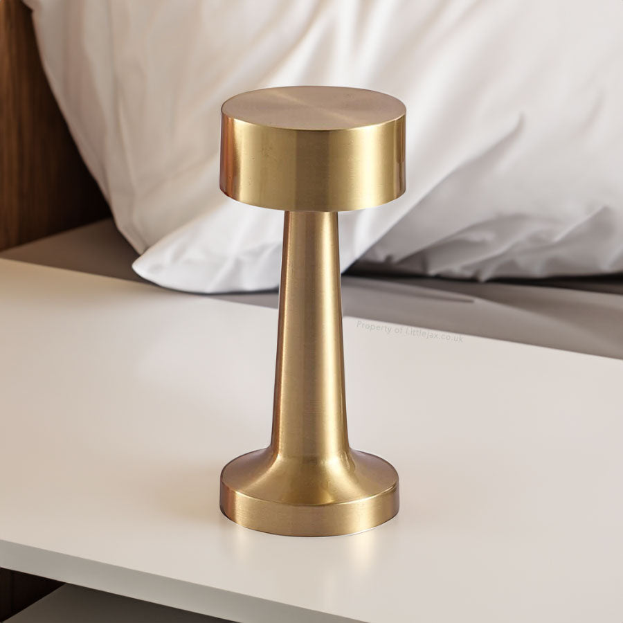 Rechargeable Minimalist Table Lamp - Modern Cordless Design