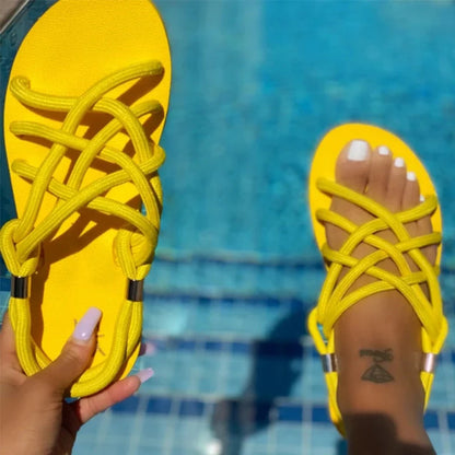 Sandalia Luxe™ | Women's Summer Sandals | Genuine Leather, Adjustable Straps & Cushioned Footbed