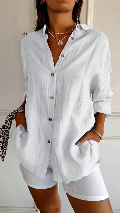Blouse Amara™ | Women's Classic Blouse | Lightweight Fabric, Timeless Design & Comfortable Fit
