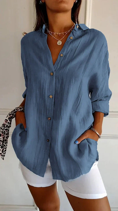 Blouse Amara™ | Women's Classic Blouse | Lightweight Fabric, Timeless Design & Comfortable Fit