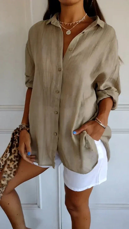 Blouse Amara™ | Women's Classic Blouse | Lightweight Fabric, Timeless Design & Comfortable Fit