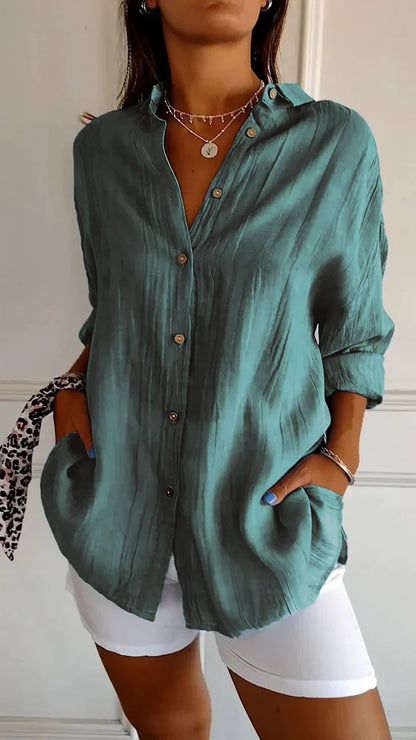 Blouse Amara™ | Women's Classic Blouse | Lightweight Fabric, Timeless Design & Comfortable Fit