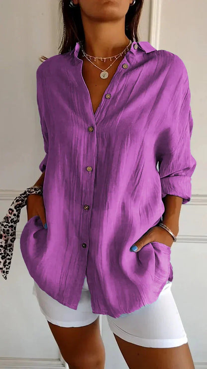 Blouse Amara™ | Women's Classic Blouse | Lightweight Fabric, Timeless Design & Comfortable Fit