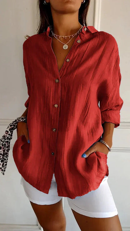 Blouse Amara™ | Women's Classic Blouse | Lightweight Fabric, Timeless Design & Comfortable Fit