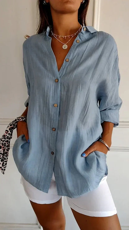 Blouse Amara™ | Women's Classic Blouse | Lightweight Fabric, Timeless Design & Comfortable Fit