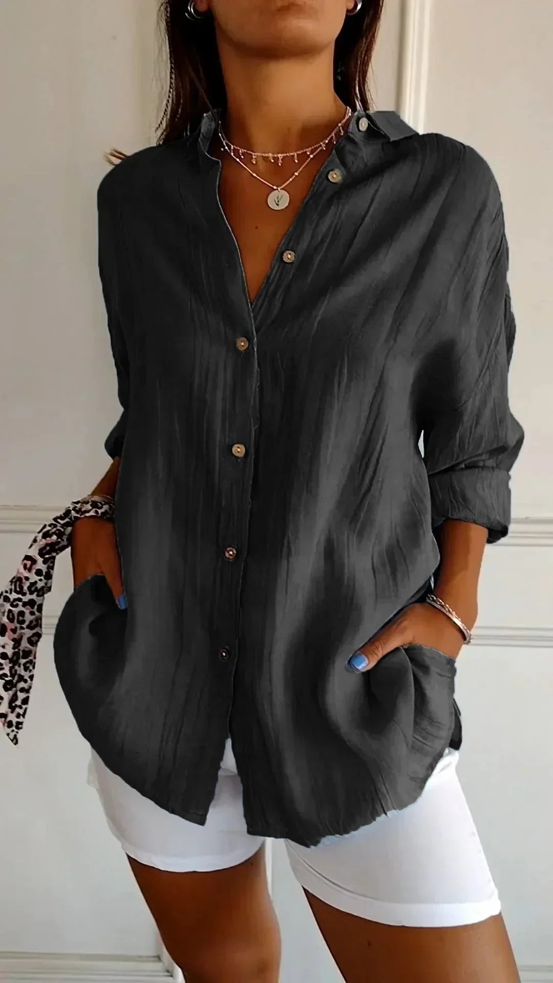 Blouse Amara™ | Women's Classic Blouse | Lightweight Fabric, Timeless Design & Comfortable Fit