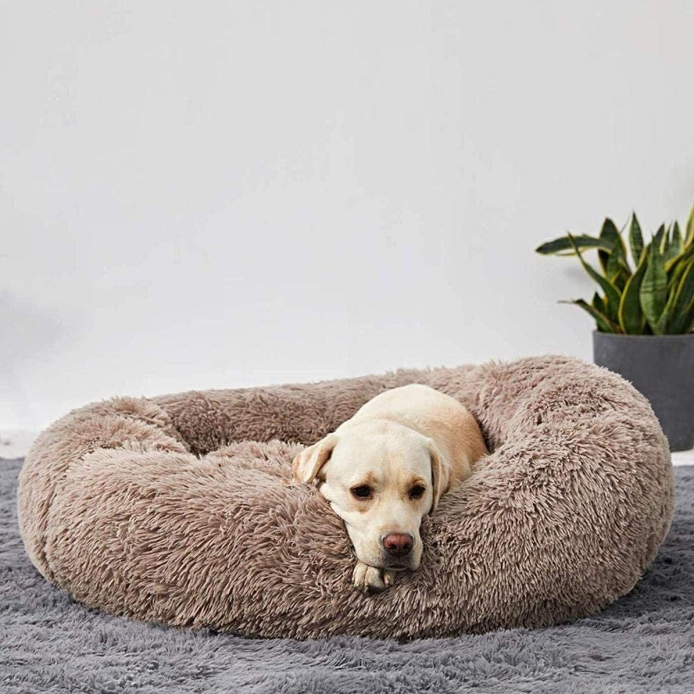 Cosy Calming Dog Bed - Soft Fluffy Dog Bed for Ultimate Comfort Washable