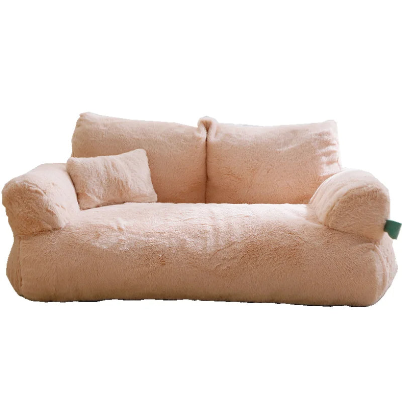 Big Dog Sofa Bed – Fluffy and Comfortable Couch for Large Dogs, Ideal for Relaxation