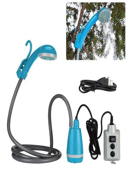 Rechargeable Portable Outdoor Shower – Easy Shower Setup for Camping & Hiking