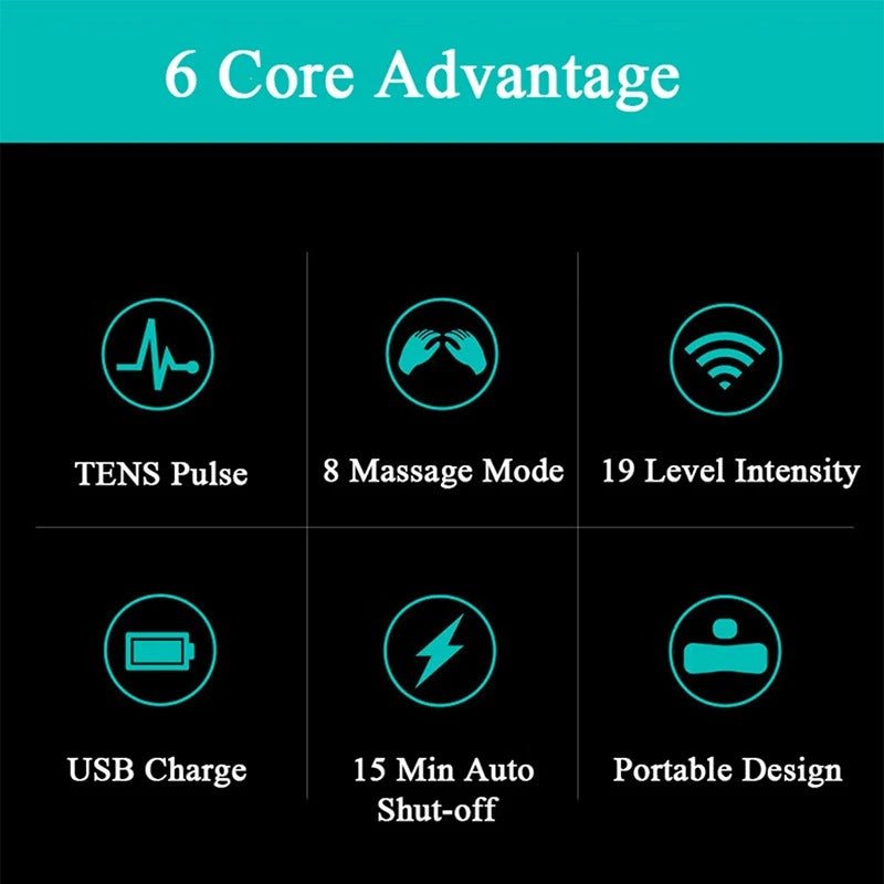 Sciatic Pain Relief TENS Machine – Targeted Back & Lower Back Therapy